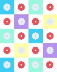 Wildflower Granny Square Afghan | Little Monkeys crochet