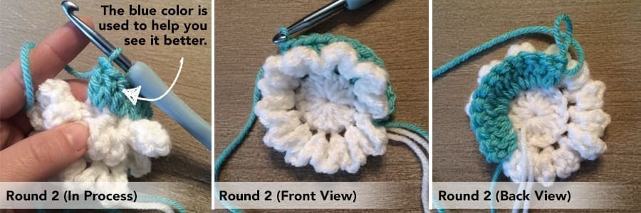 The Never Ending Wildflower | Free Crochet Pattern by Little Monkeys Crochet
