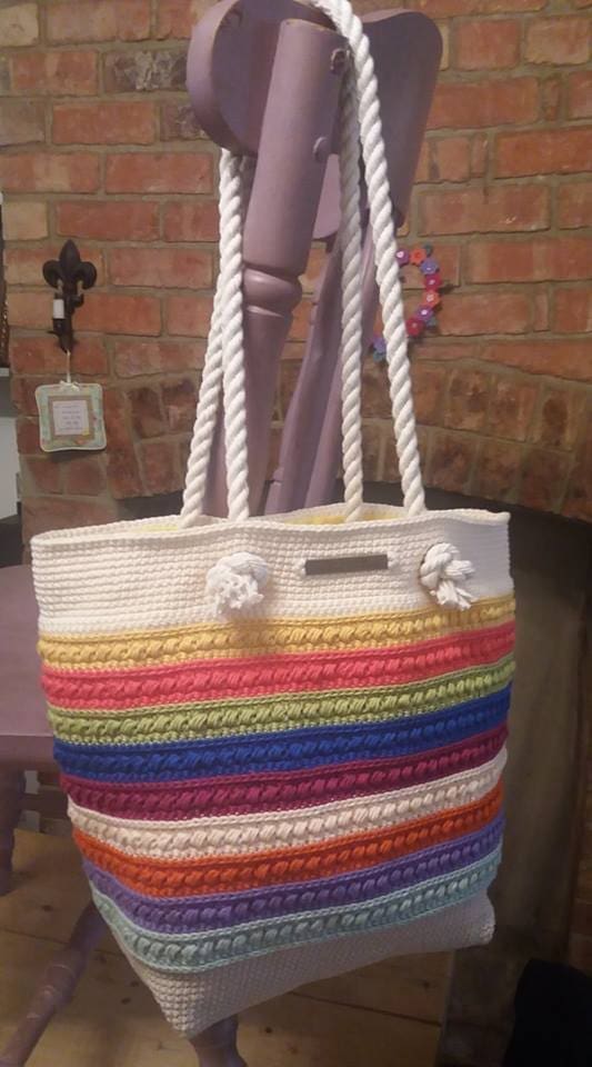 Malia Shoulder Bag CAL Yarn + Chai Blog