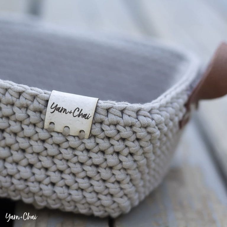 Herringbone Square Basket Set Yarn + Chai Blog
