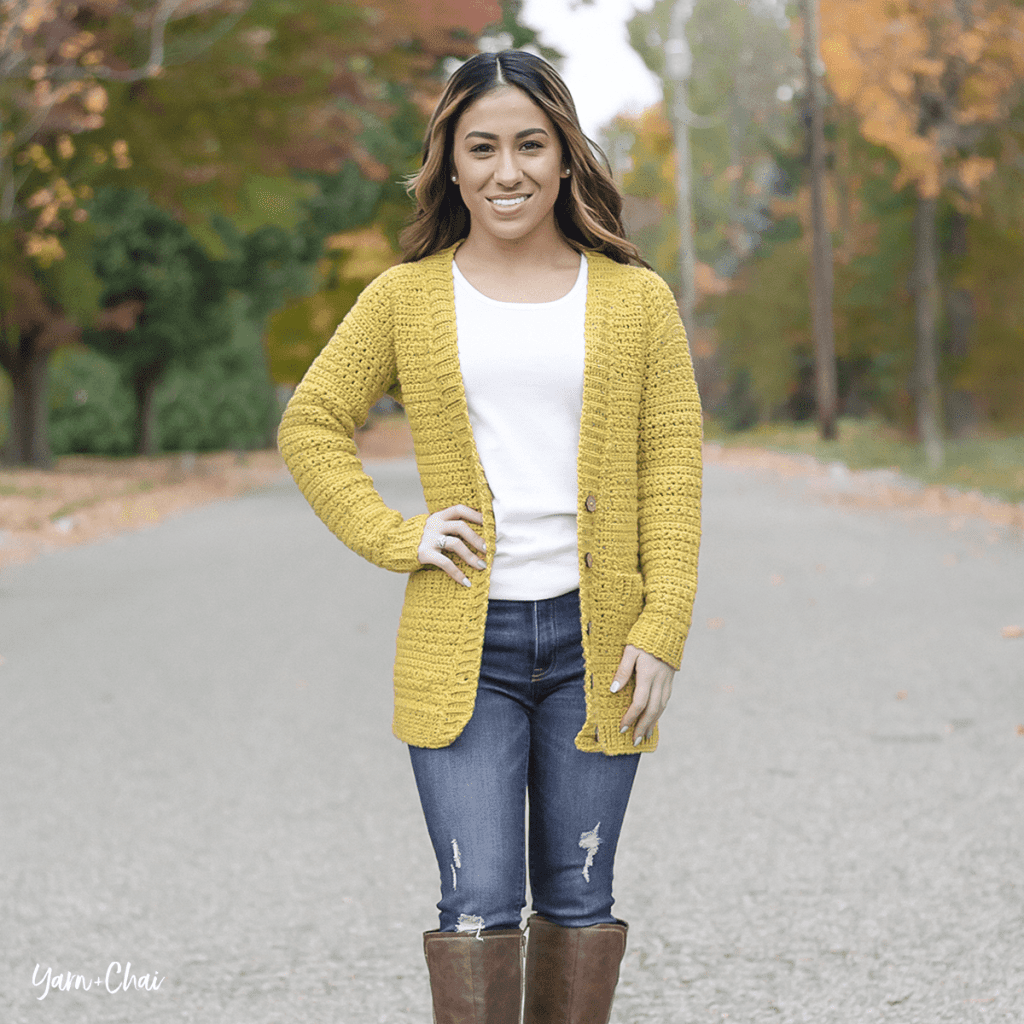 Harvest Cardigan (XS5X) Yarn + Chai Blog