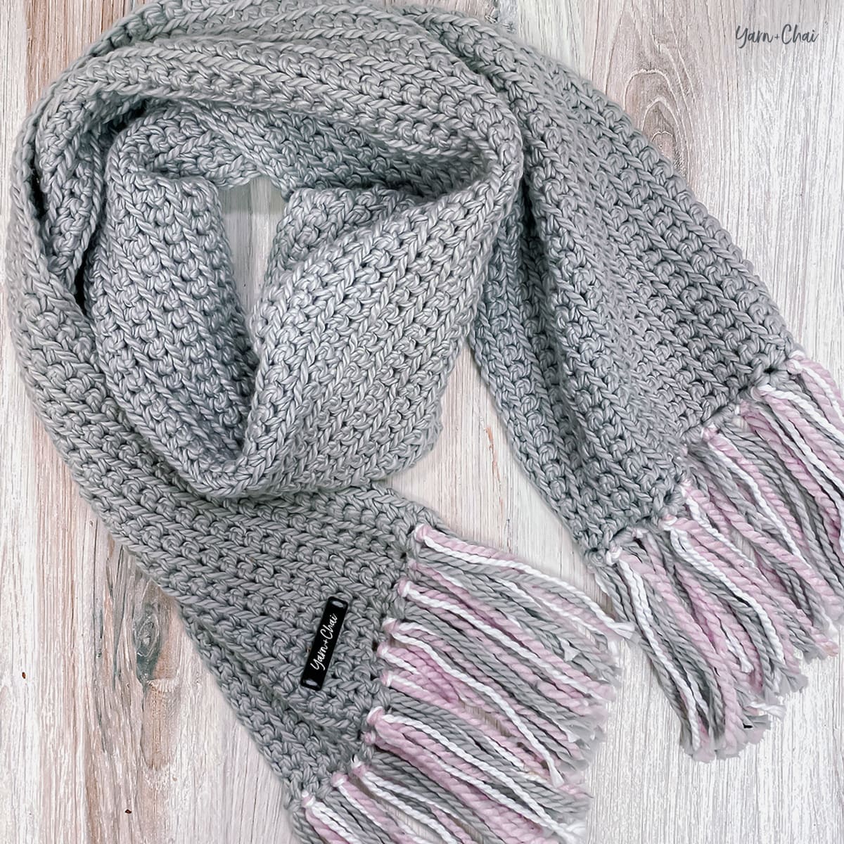 12 Days of Christmas: The Rhylee Scarf | Yarn + Chai