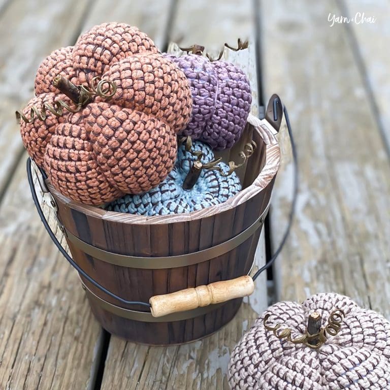 Mosaic Pumpkin Yarn + Chai Blog